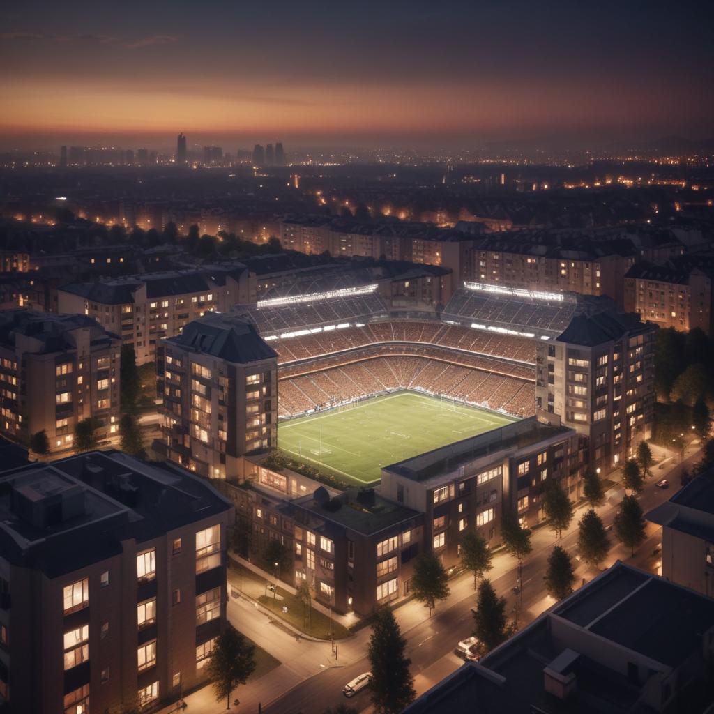 Квартиры от застройщика рядом со стадионом футбольного клуба